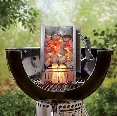 Fires up your charcoal in just minutes to save time. Charcoal starter system eliminates the need for lighter fluid. Handle design offers maximum control when pouring lit charcoal. View More Details. South Loop Store. 8 in stock Aisle 46, Bay 003. Pickup at South Loop. Delivering to. 60607. 
